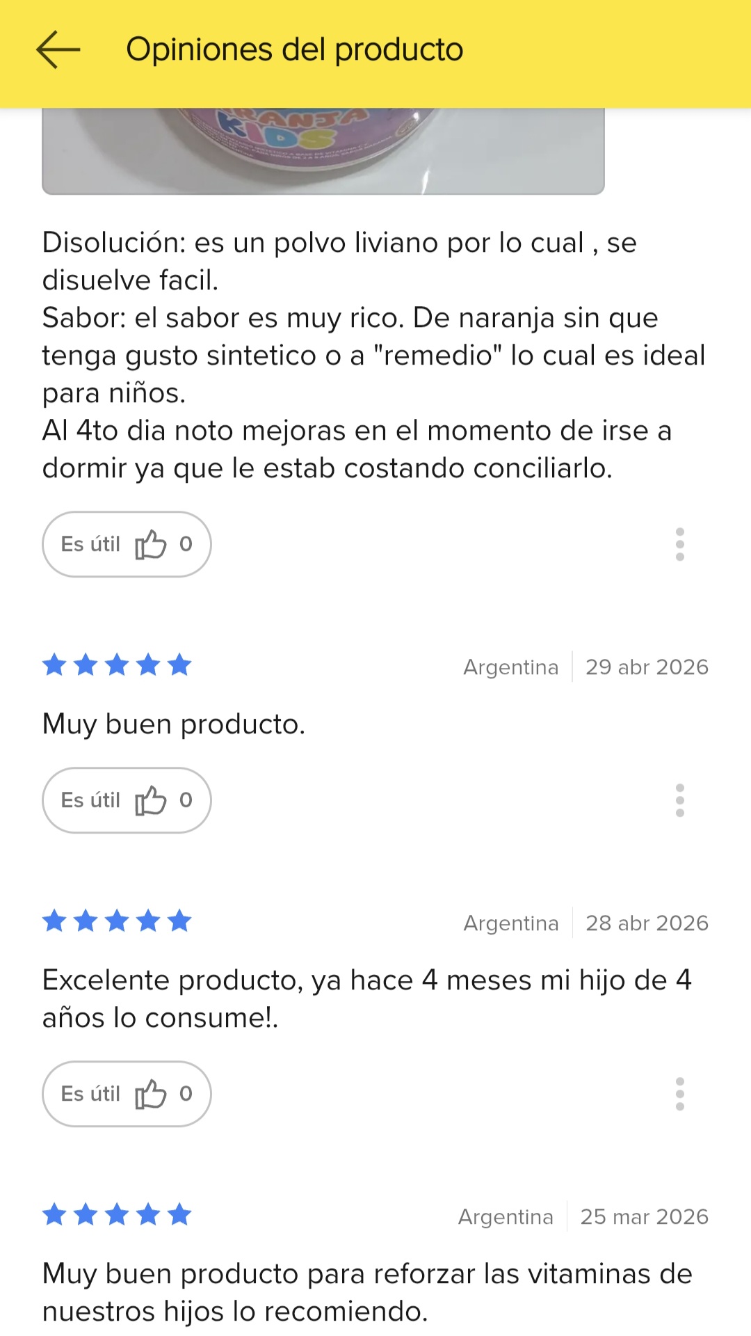 Opiniones reales de familias