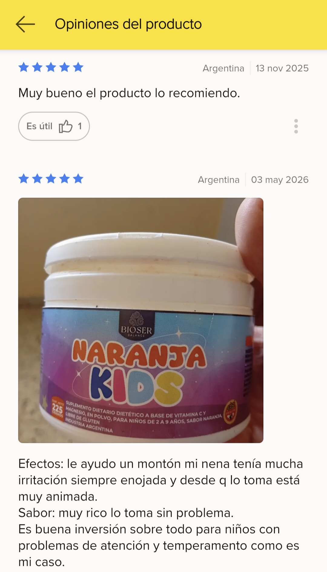Opinión real sobre atención, calma y sabor