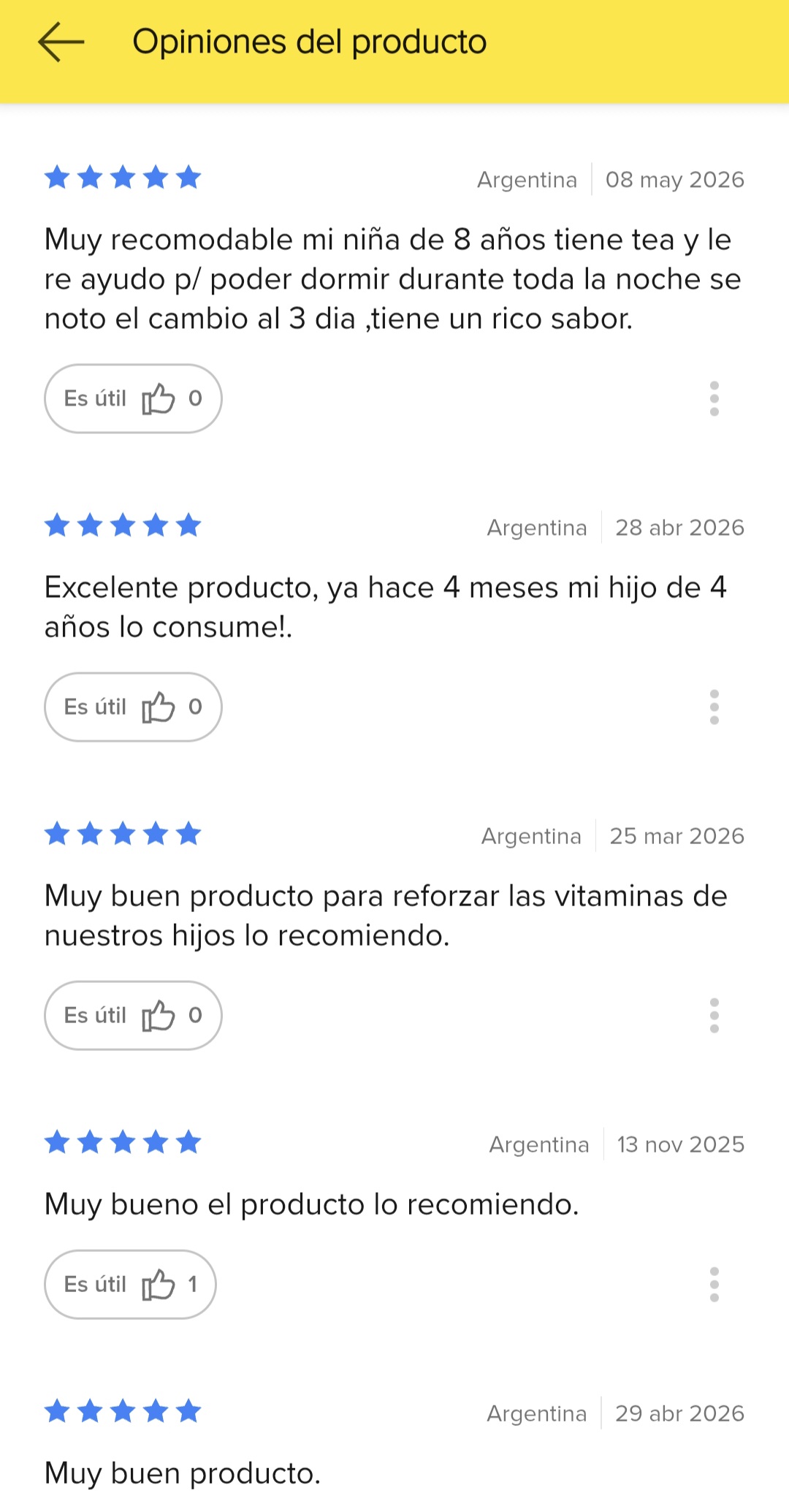 Opiniones reales de familias