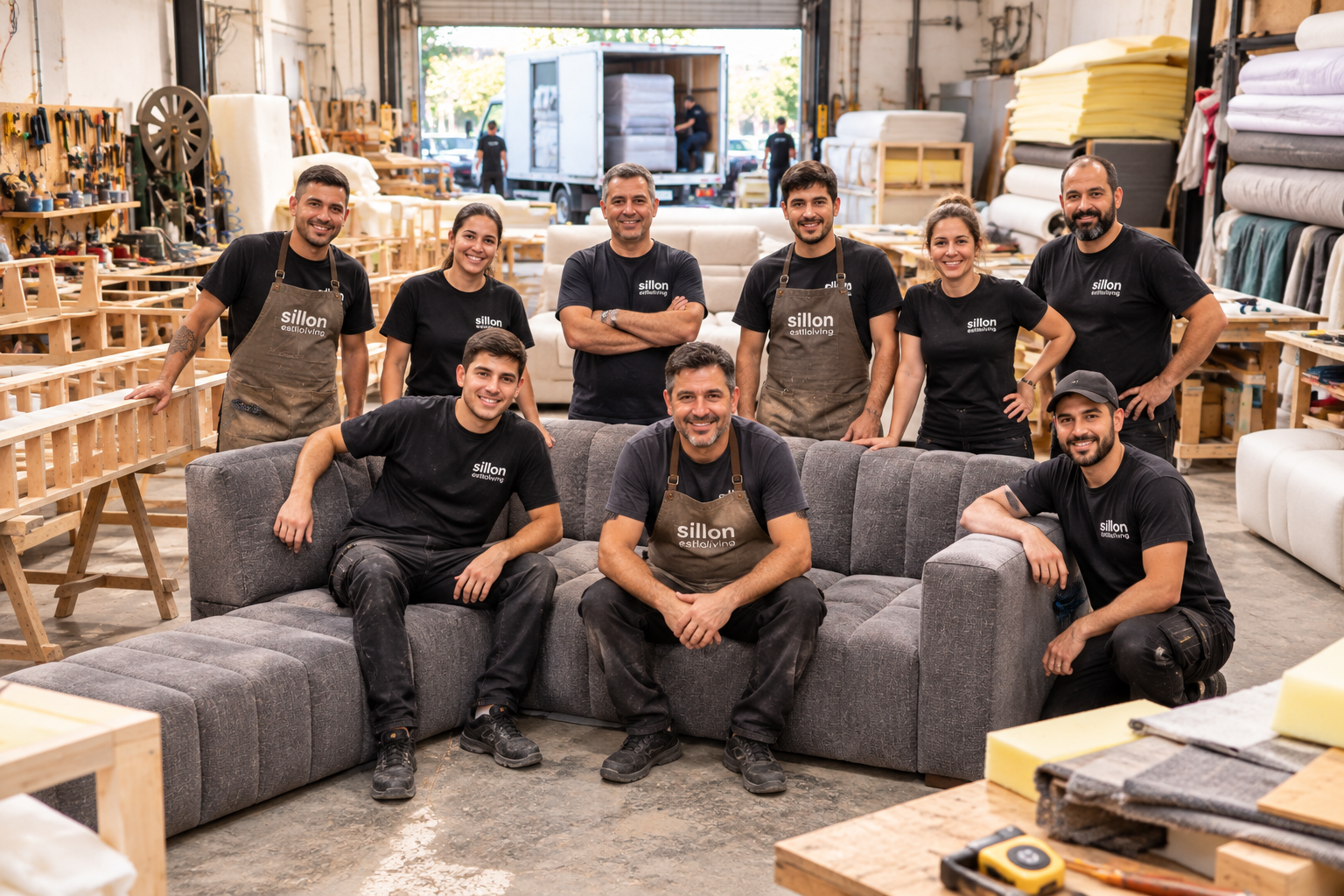 Equipo de Sillón Estilo Living