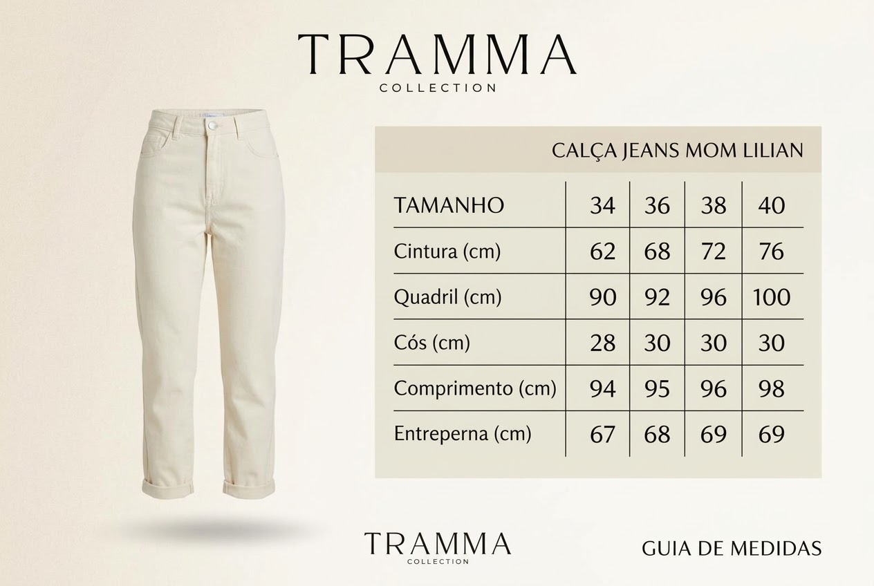 Calça Mom
