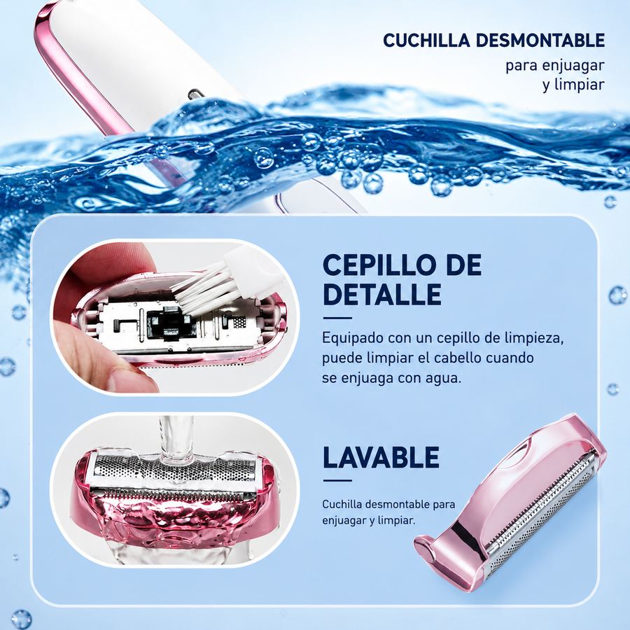 Cuchilla desmontable y lavable
