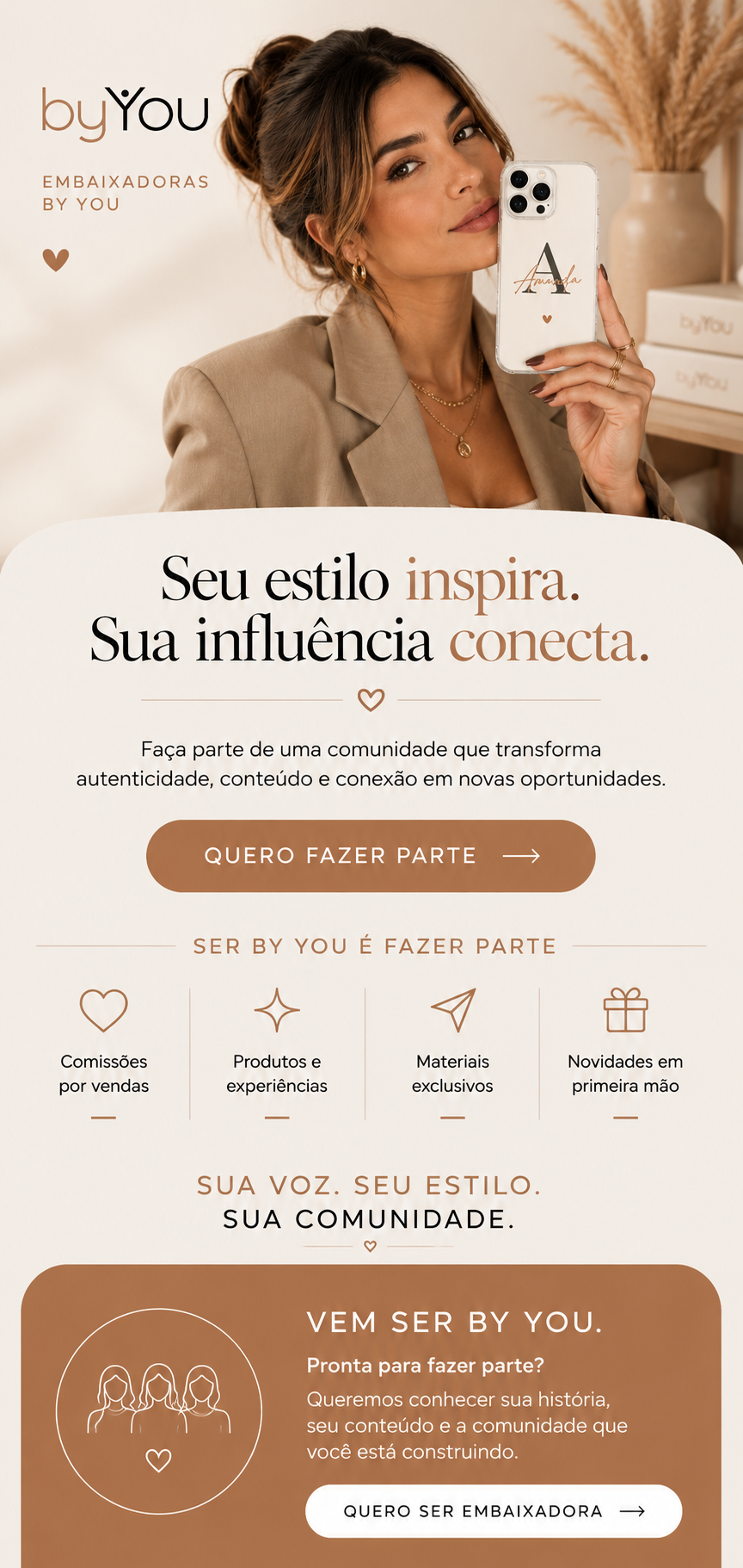 Seja uma Embaixadora By You