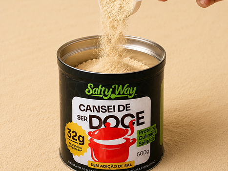 Salty Way misturada no preparo