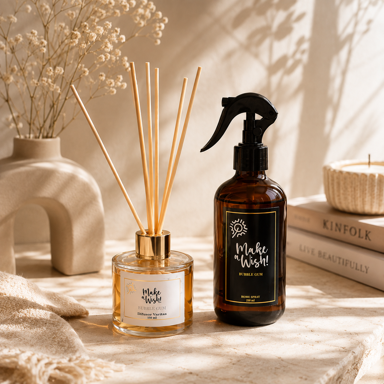 Pack Make a Wish Home Spray y Difusor