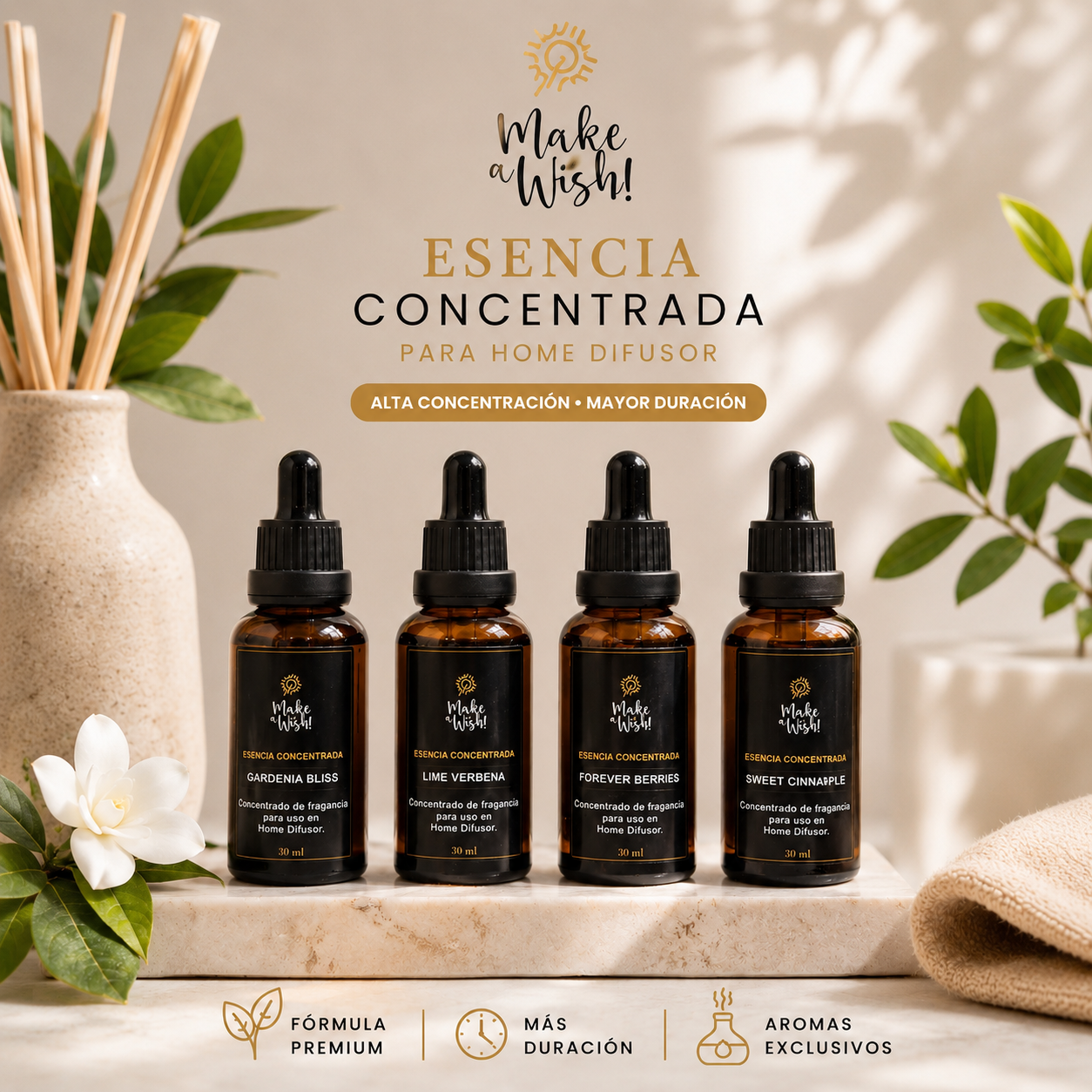 Esencia Concentrada para Home Difusor