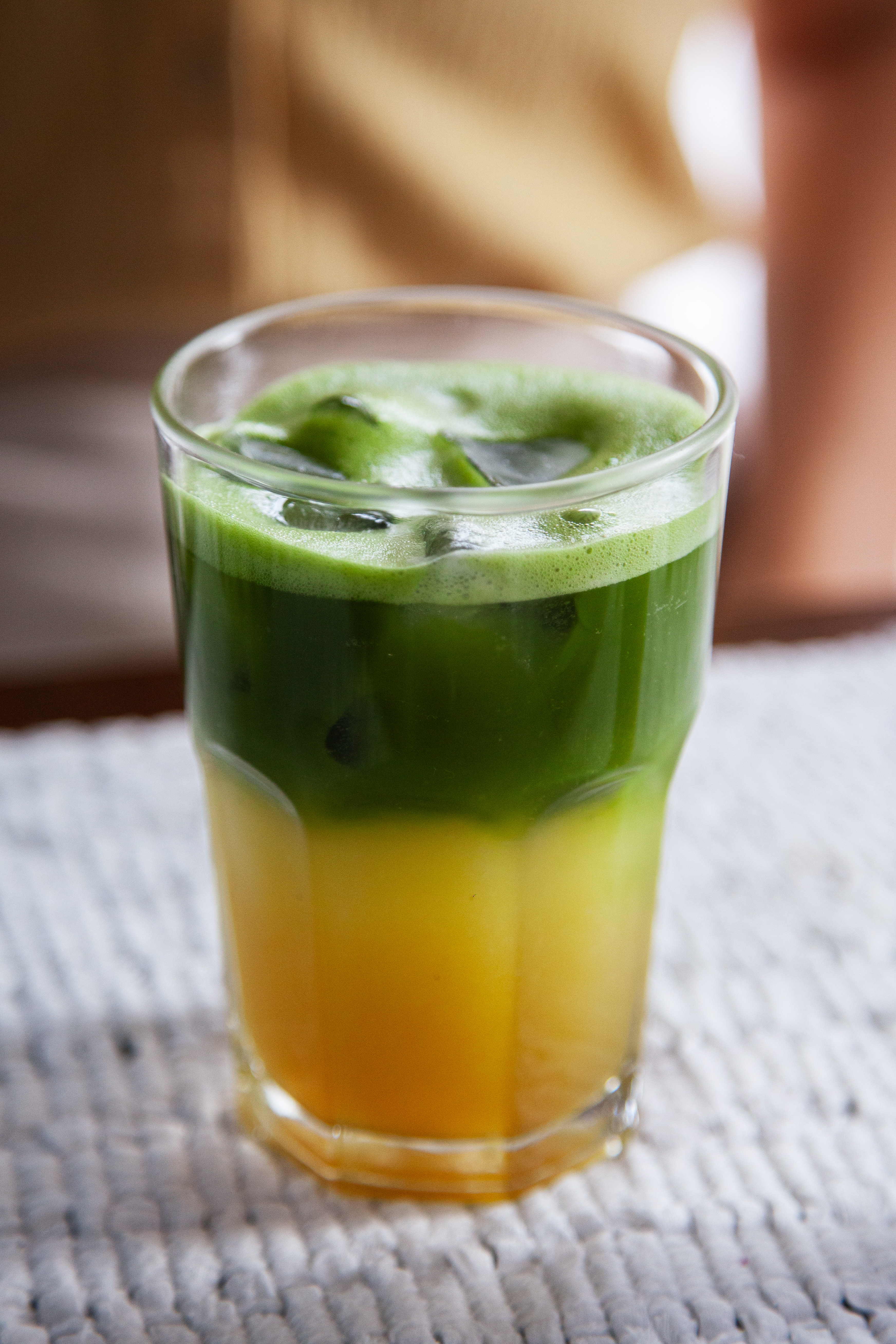 MATCHA COM CALDO DE CANA