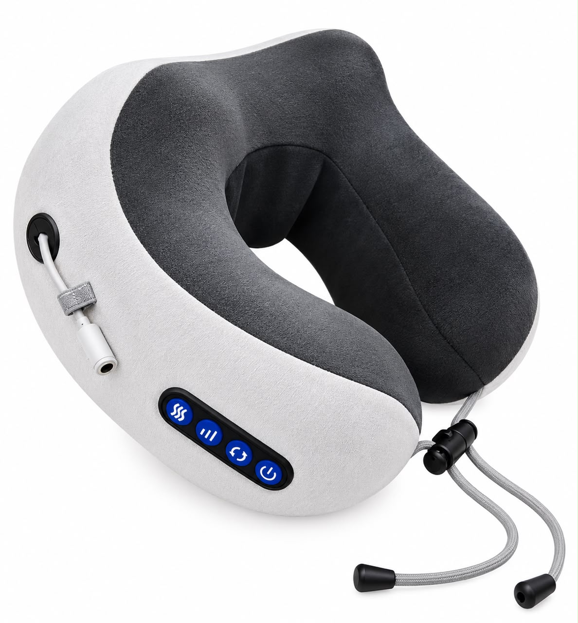 2x1 Masajeador Almohada Cervical USB Recargable Premium