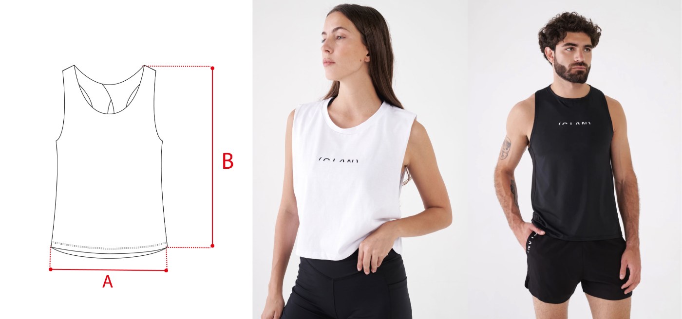 Cómo medir una musculosa