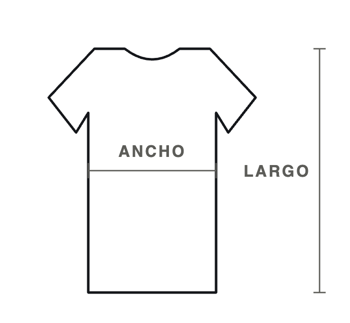 Dónde se mide una remera
