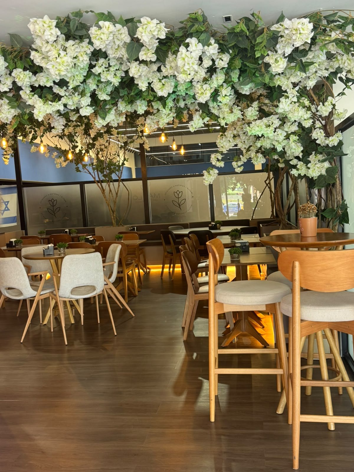 Salão da cafeteria Maflô