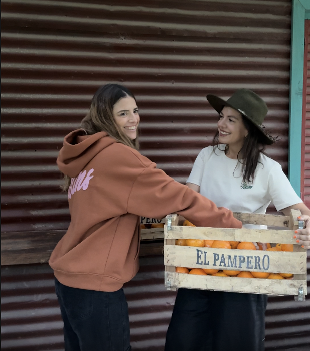 Sol y Natalia, fundadoras de Nans