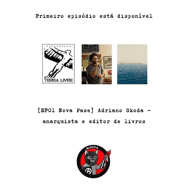 Divulgação do podcast Bloco A com Adriano Skoda