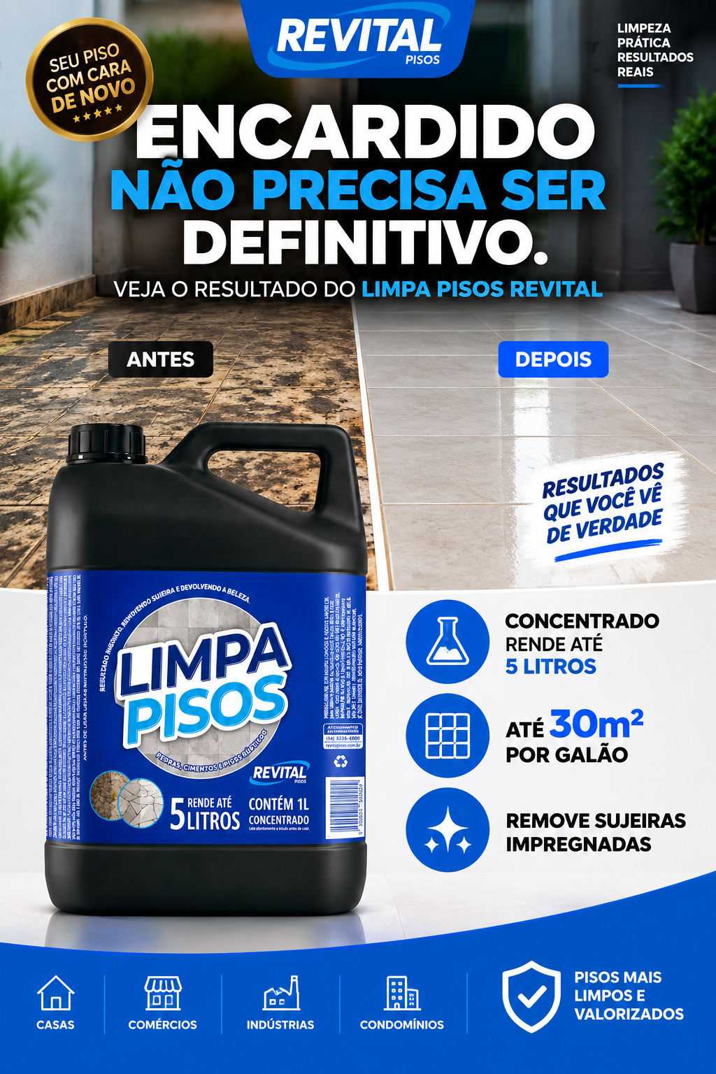 Limpa Pisos REVITAL