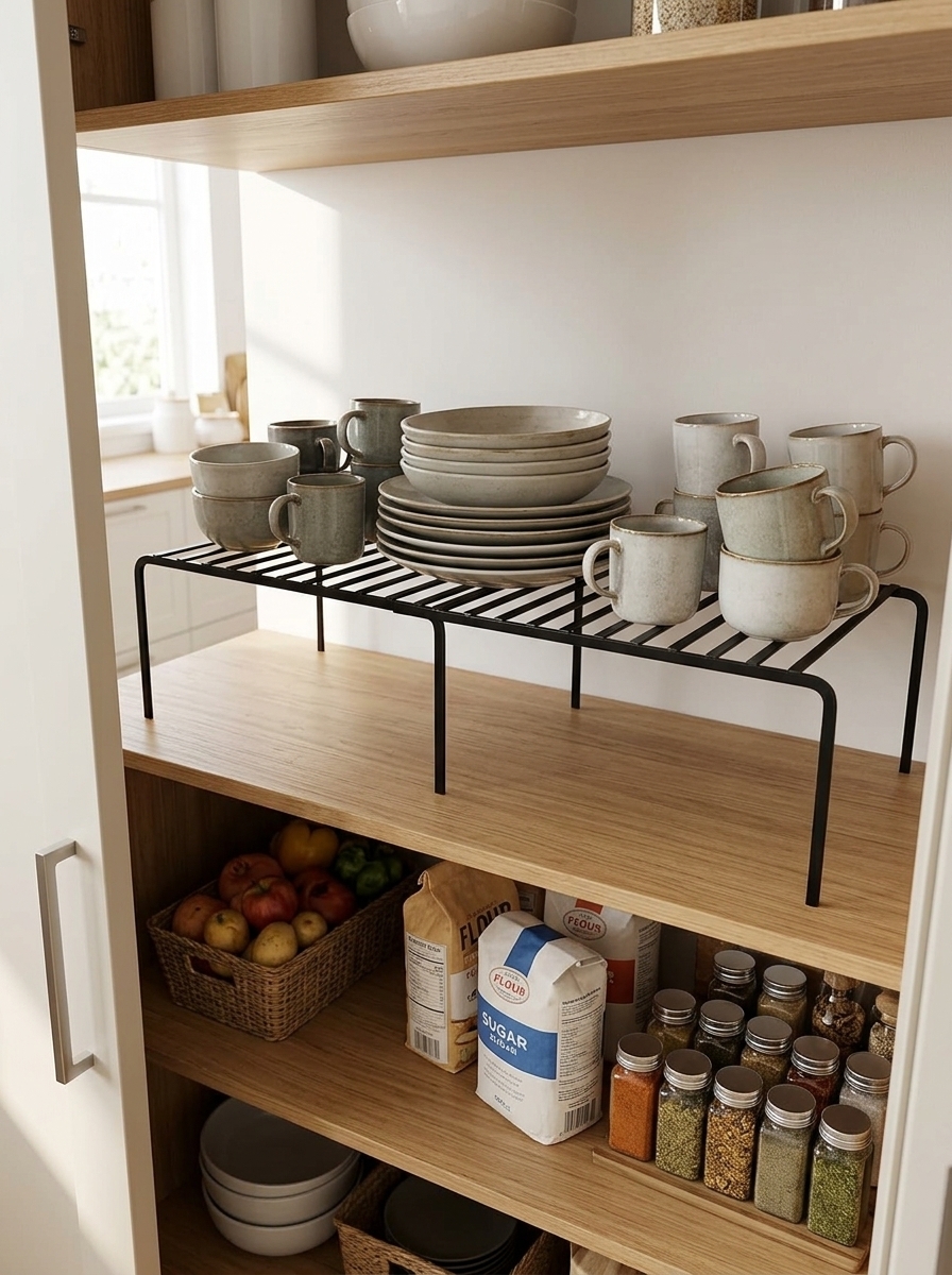 Estante Organizador Extensible para Alacena