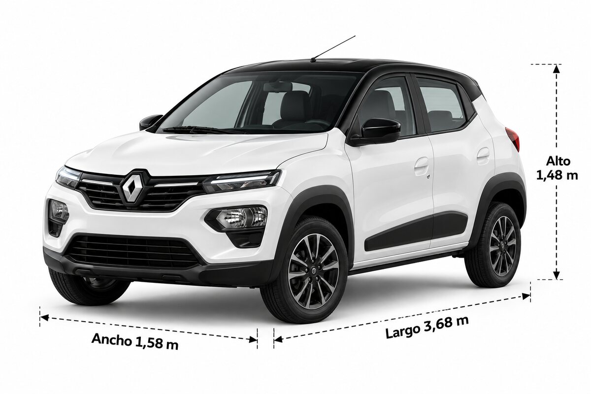 Dimensiones Renault Kwid Iconic 2026