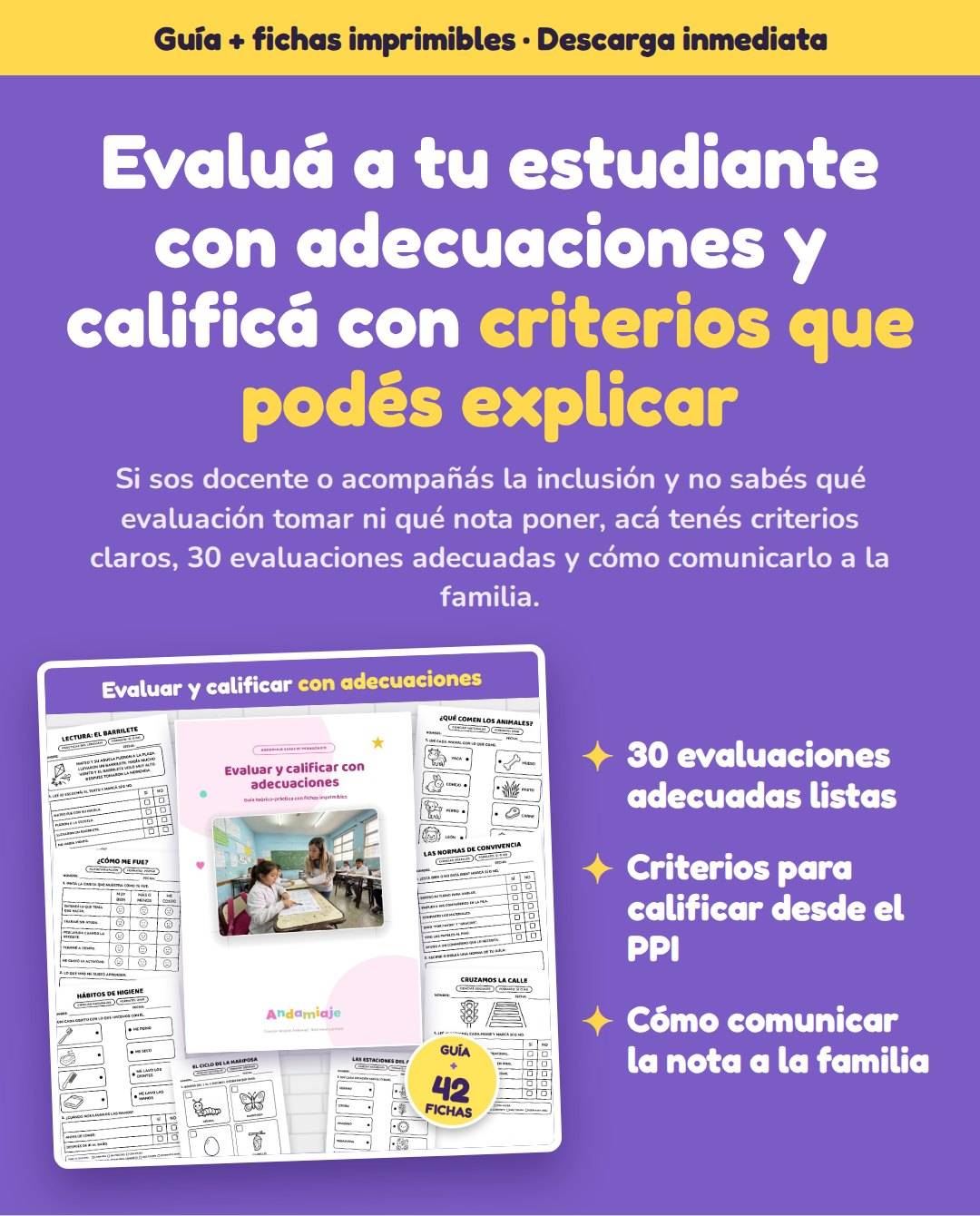 EVALUAR Y CALIFICAR CON ADECUACIONES