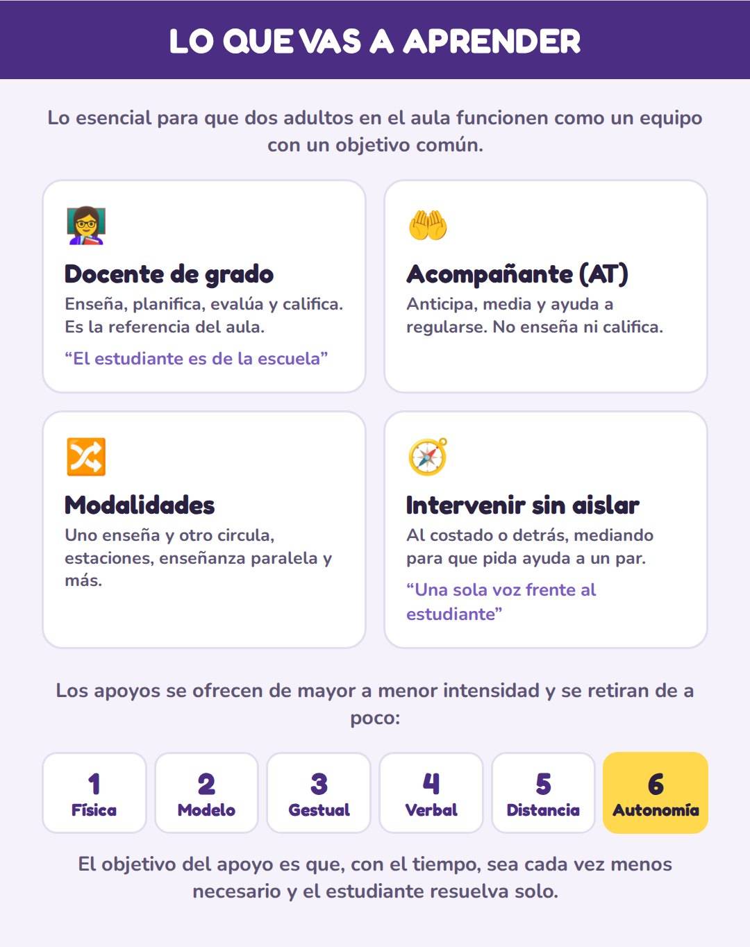 PAREJA PEDAGÓGICA: DOCENTE Y AT EN EL AULA