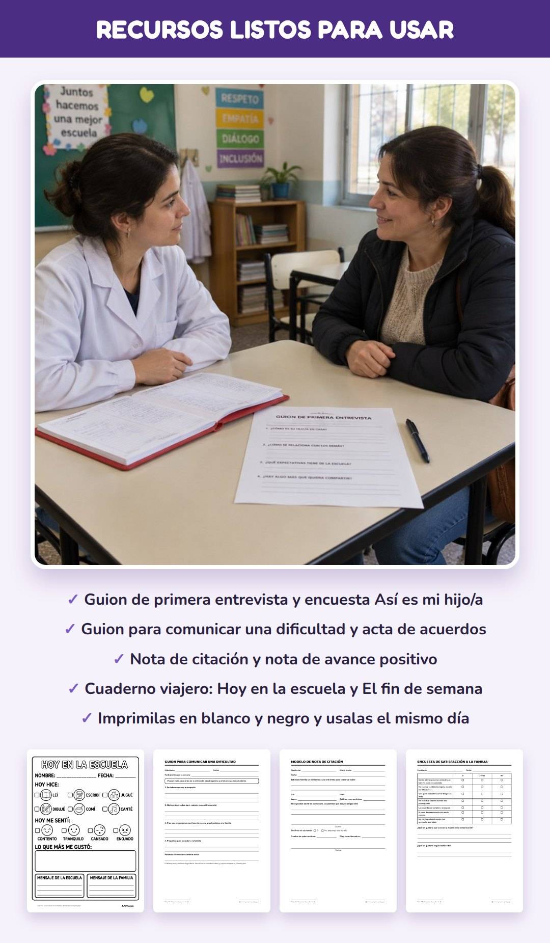 COMUNICACIÓN CON LAS FAMILIAS