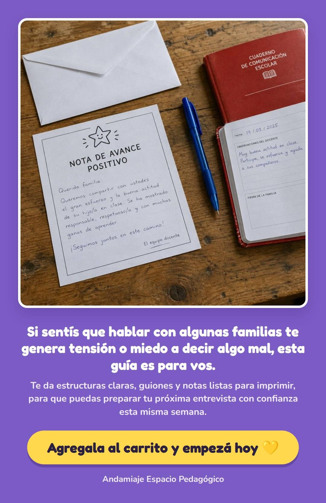 COMUNICACIÓN CON LAS FAMILIAS