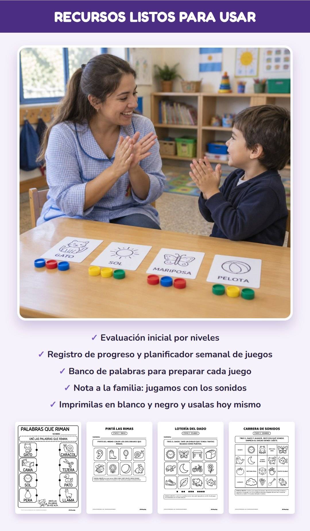 CONCIENCIA FONOLÓGICA PASO A PASO