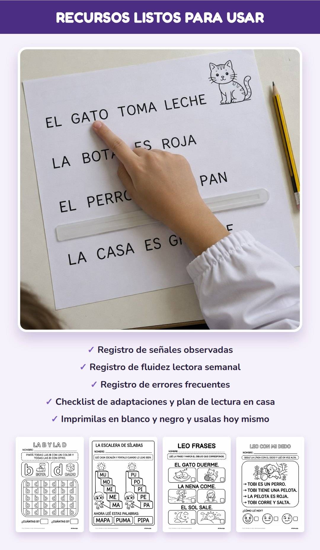DIFICULTADES EN LA LECTURA