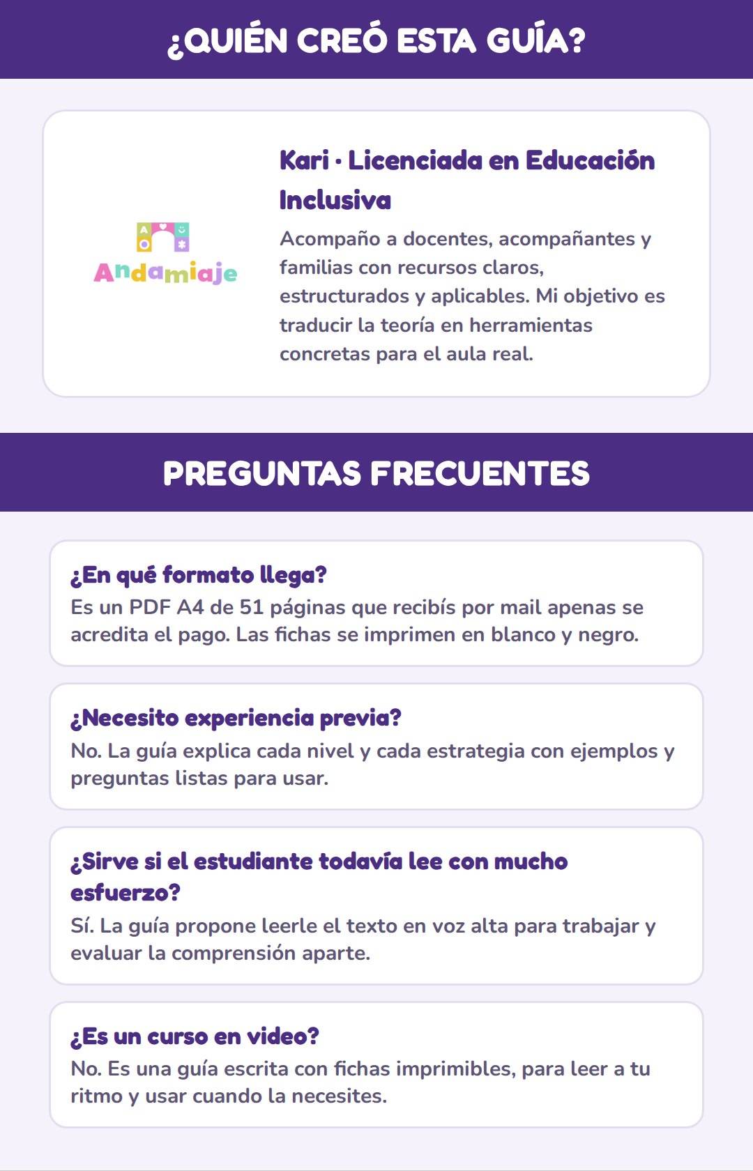 COMPRENSIÓN LECTORA