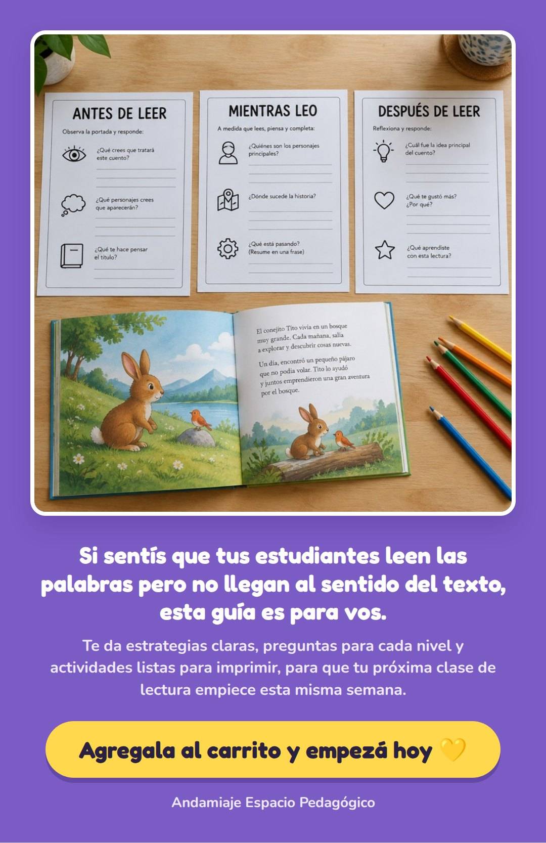 COMPRENSIÓN LECTORA