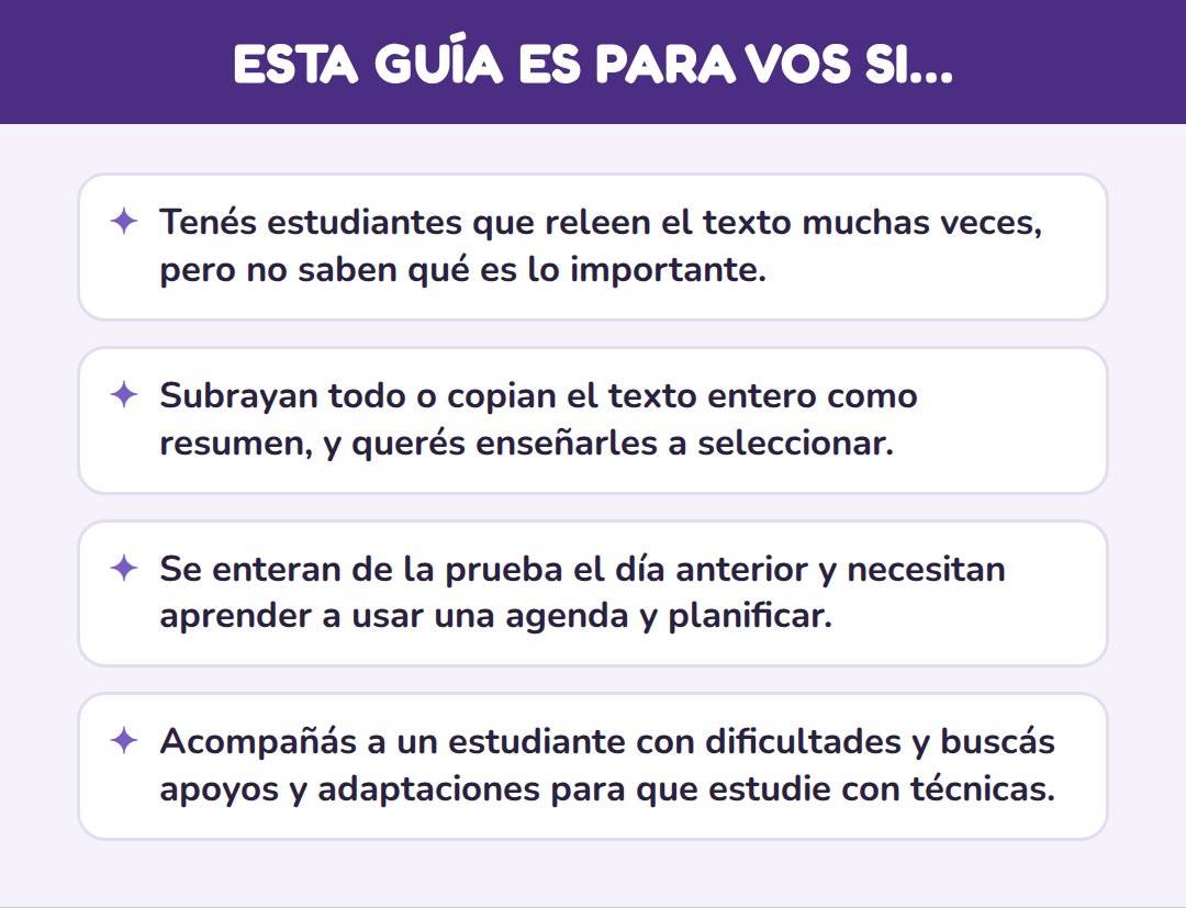 TÉCNICAS DE ESTUDIO Y ORGANIZACIÓN