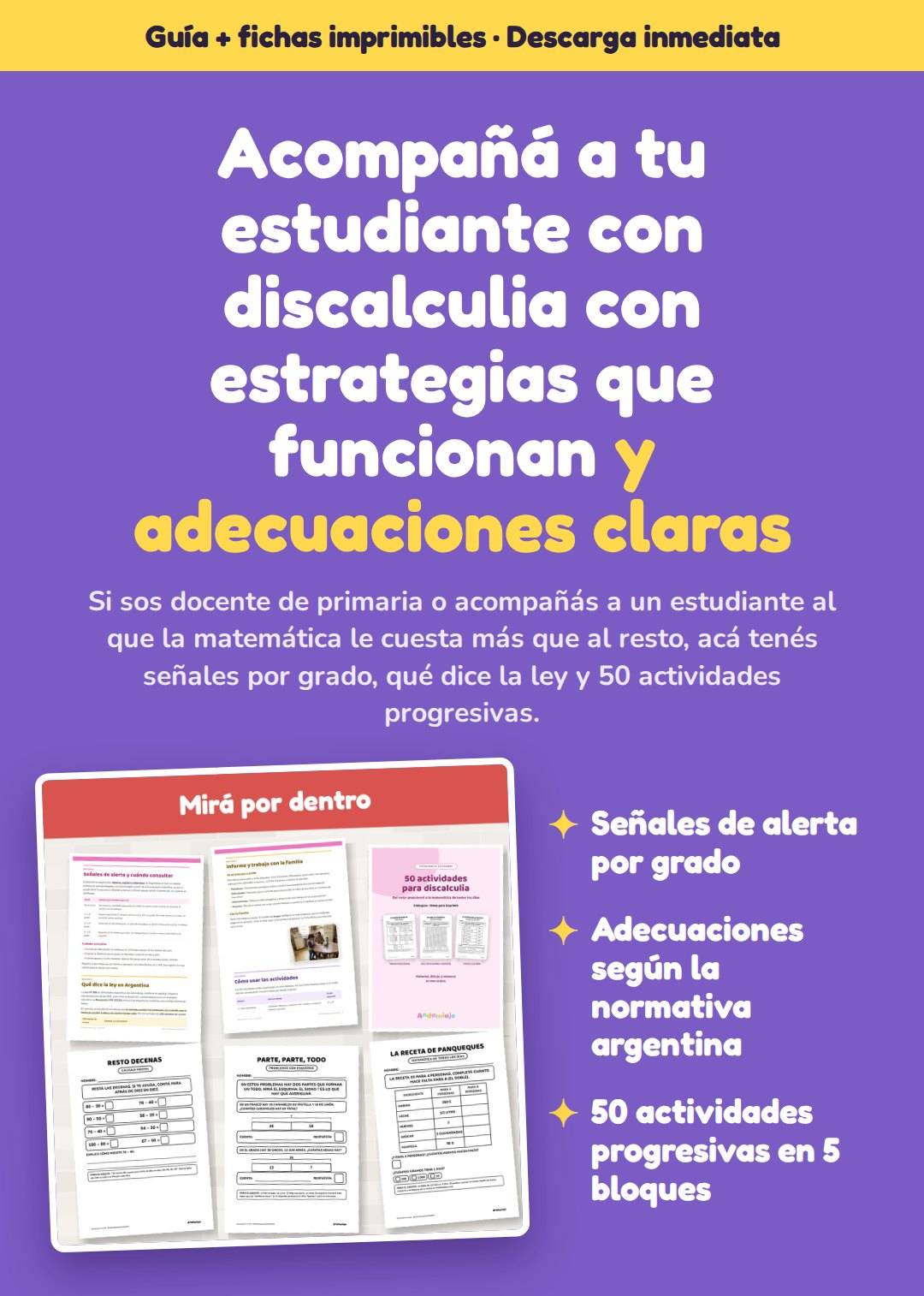 DISCALCULIA EN EL AULA