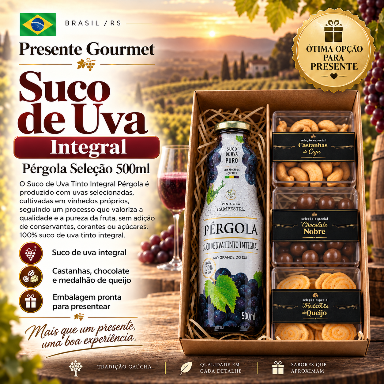 Suco de Uva Integral 