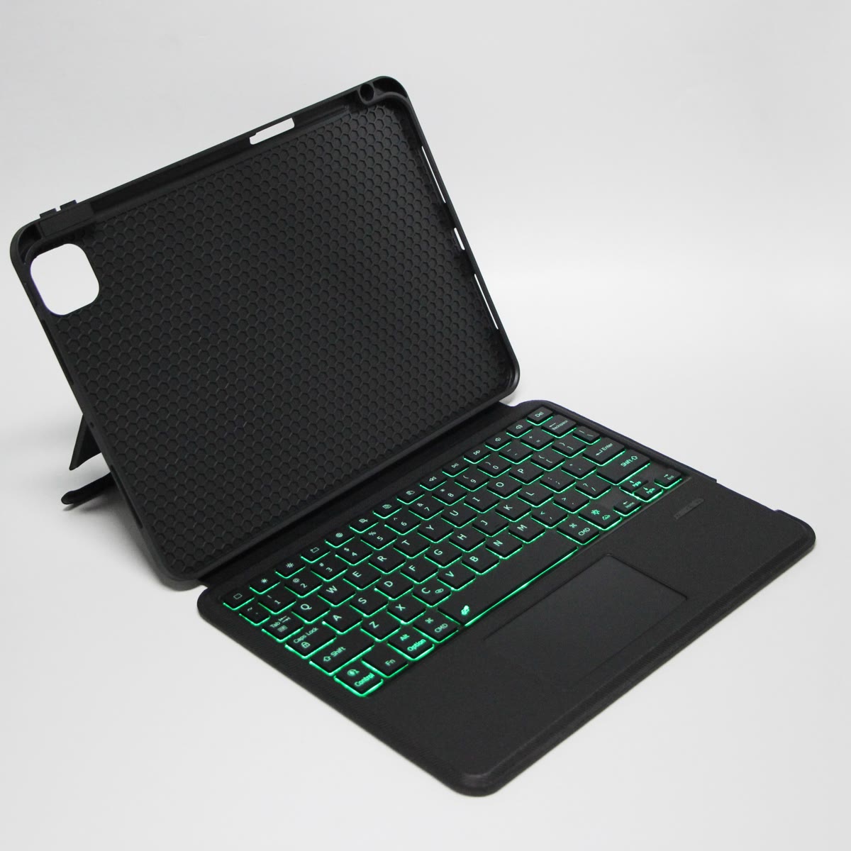 Teclado con las teclas iluminadas