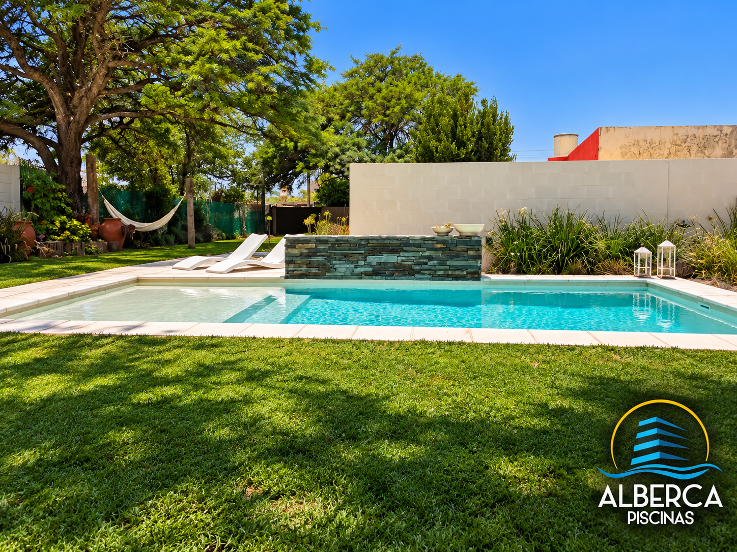Piscina Rectangular: vista principal