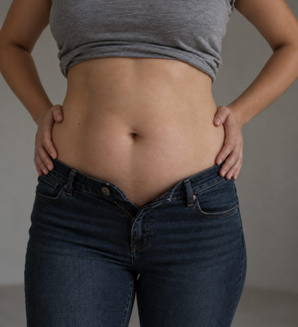 Imagen ilustrativa de molestias de hinchazón abdominal
