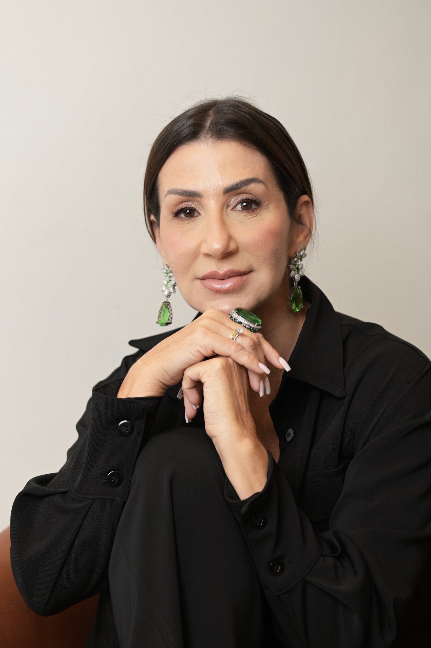 Retrato de Latife Haddad