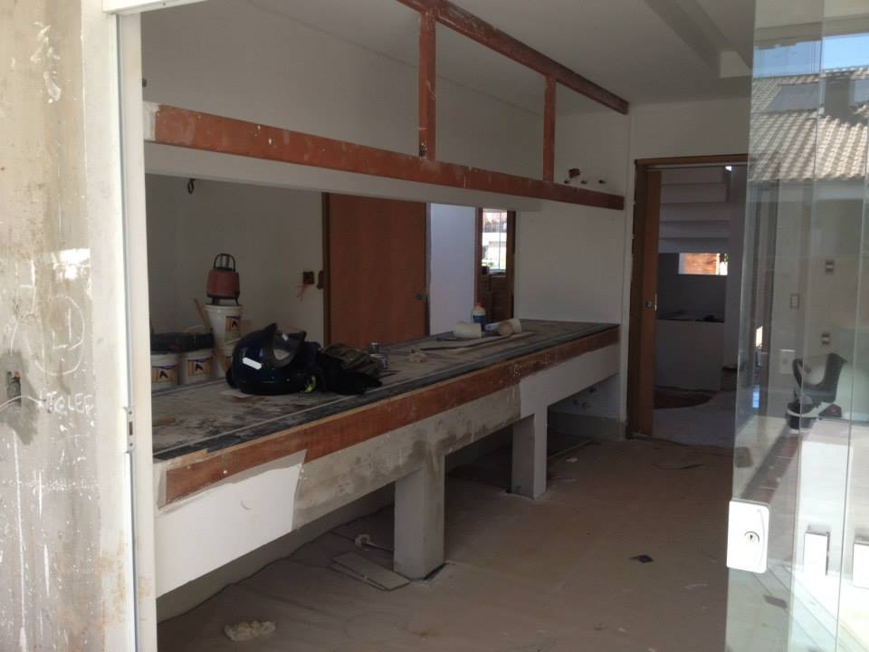 Bancada preparada