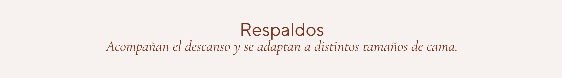 Banner de la categoría Respaldos