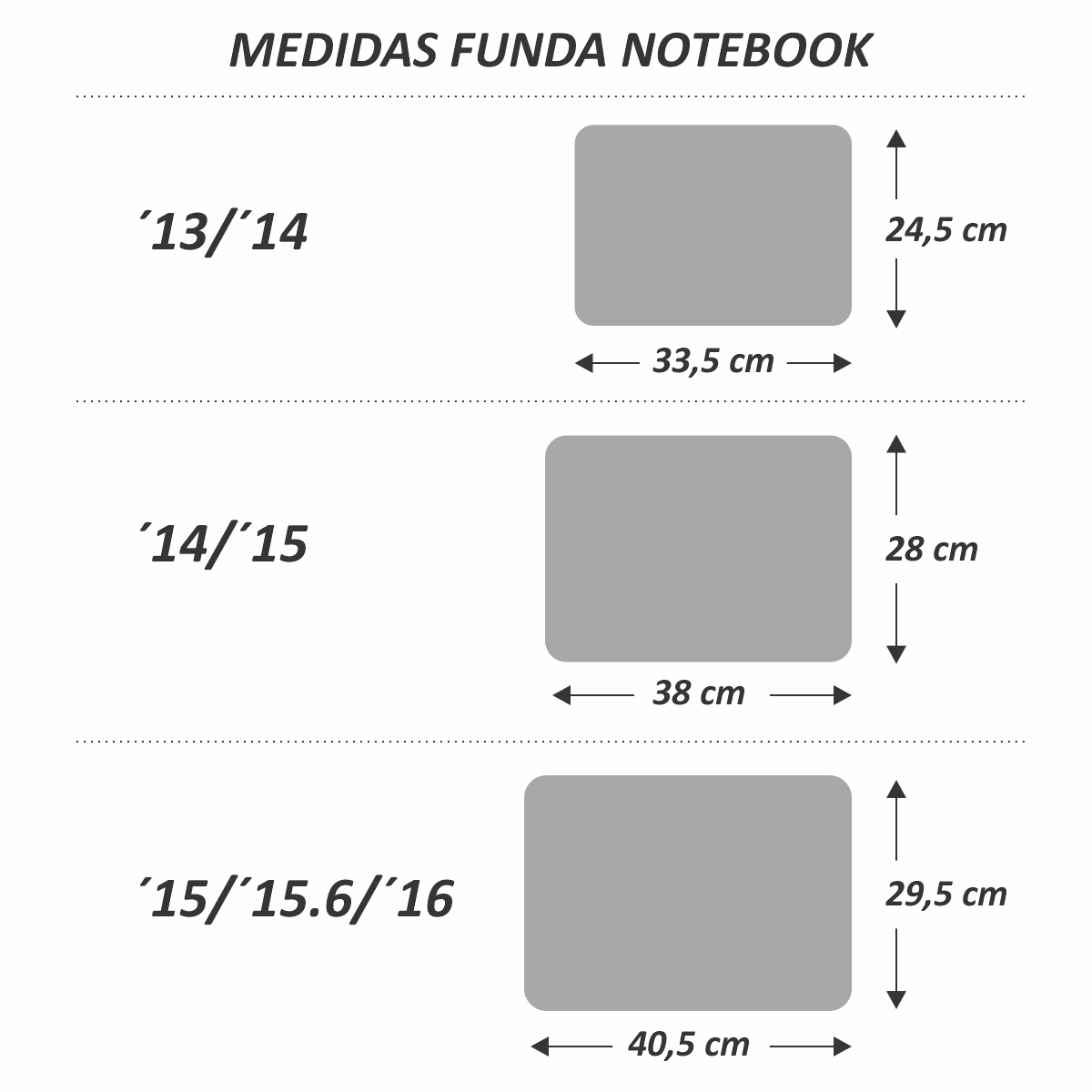 Notebook Mapache Funda Notebook Impermeable y Acolchonada Mapache (3 tamaños)