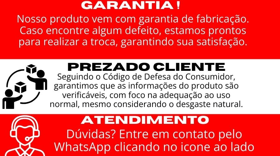 Garantia e Atendimento CBGANG 