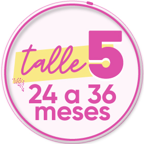 Talle 5 24 a 36 meses