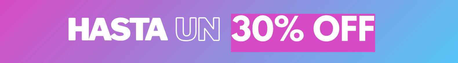 Banner de la categoría HASTA 30% OFF