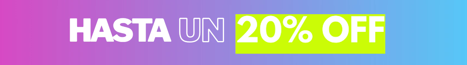 Banner de la categoría HASTA 20% OFF
