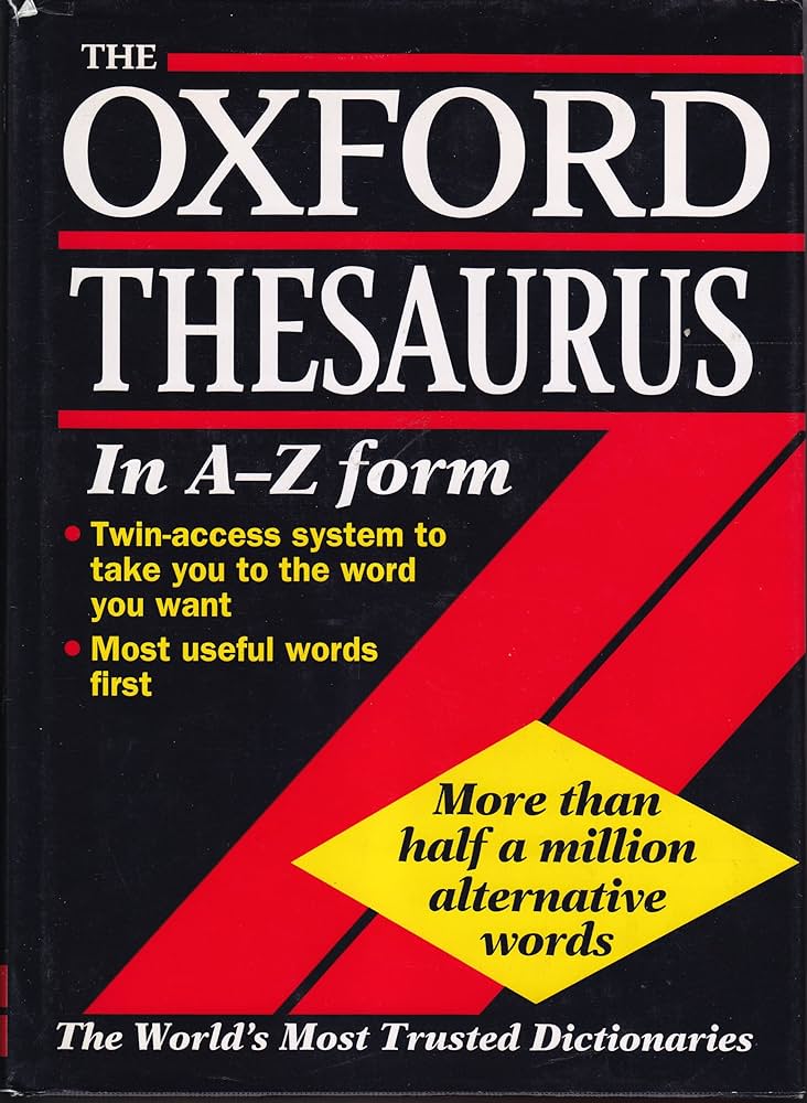 Oxford Thesaurus in A-Z form