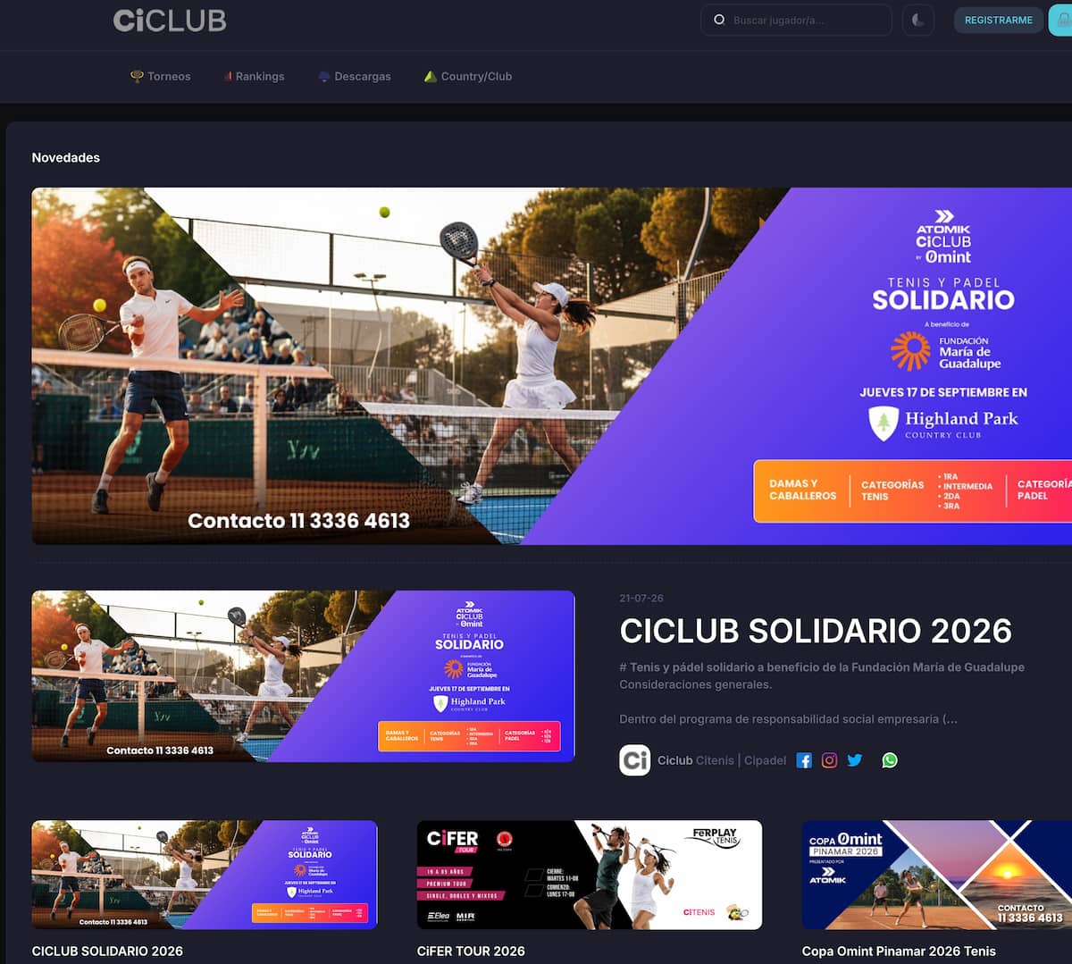 Encuentro deportivo de CIPADEL y CITENIS