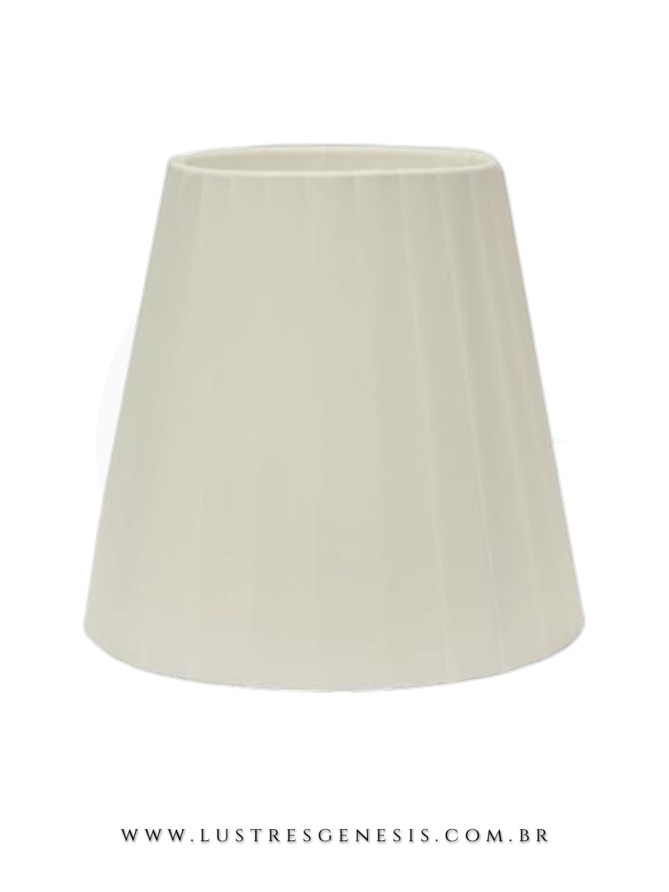 Cupula Para Abajur Conica Em Tecido Branco Estilo Classico Para Abajur de Mesa Abajur de Chao Quarto Sala Cabeceira e Quarto de Casal