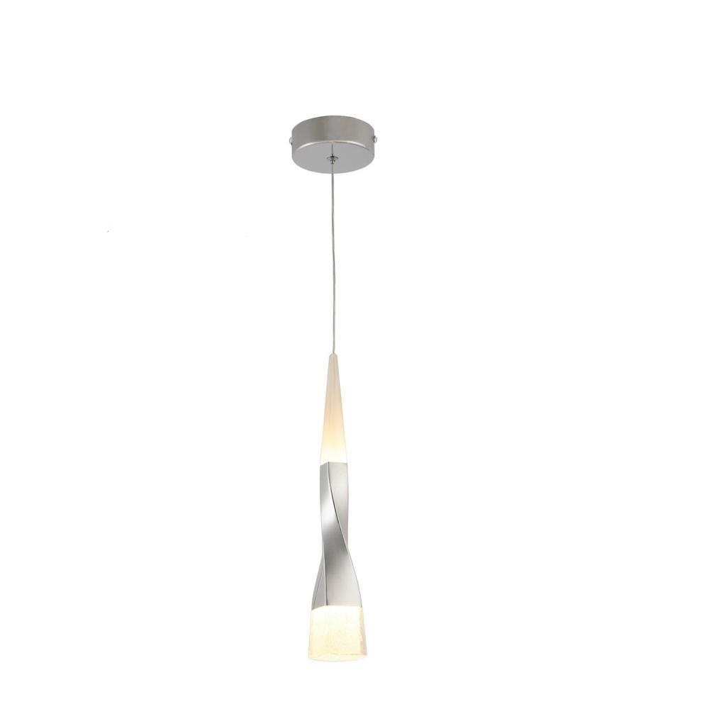 Pendente moderno Labam cromado, ideal para salas, lavabos, balcão e cabeceira de cama Lustres Gênesis loja online de Lustres e Iluminação Decorativa