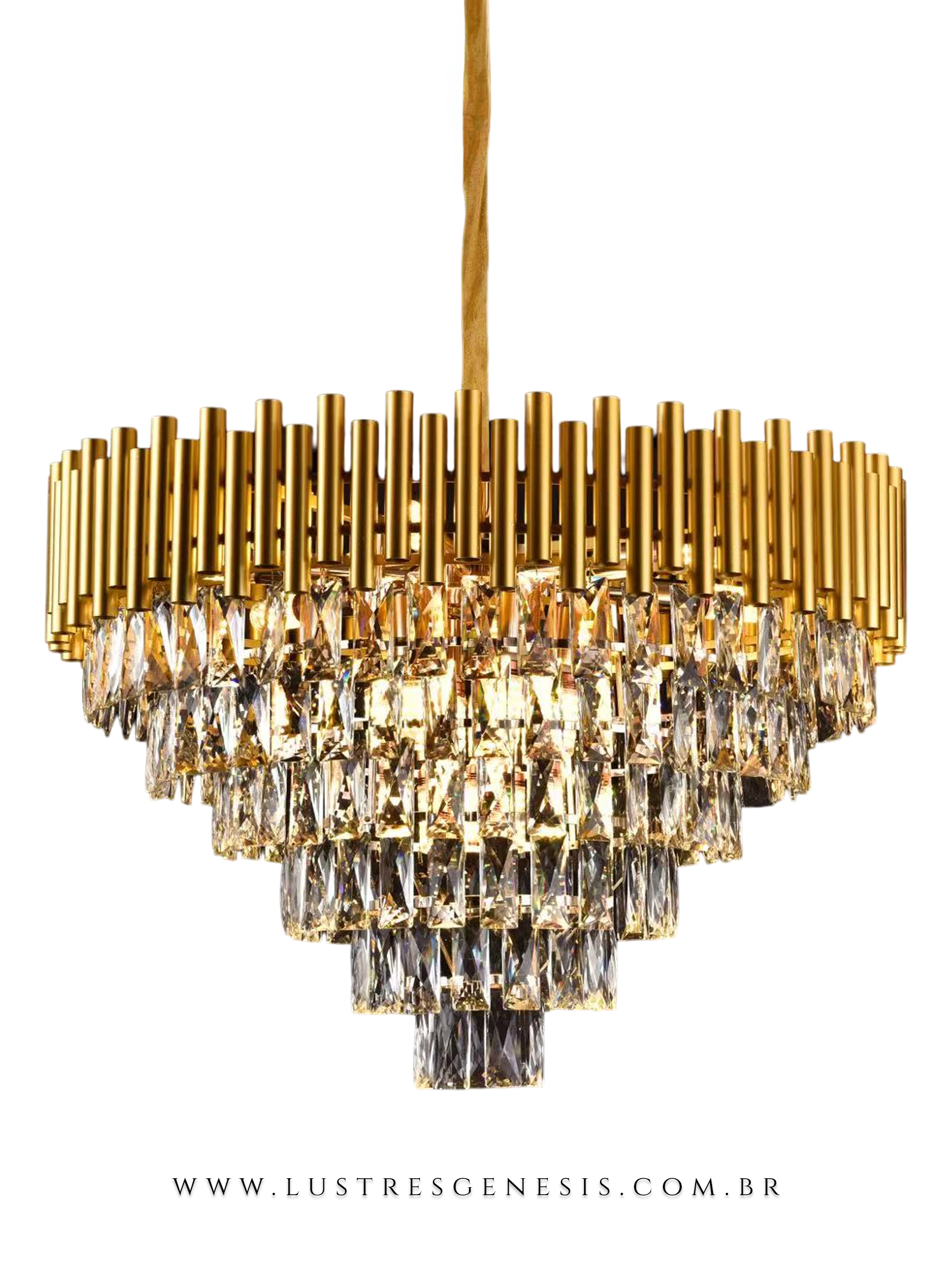 Pendente de Cristal Contemporâneo Lumy