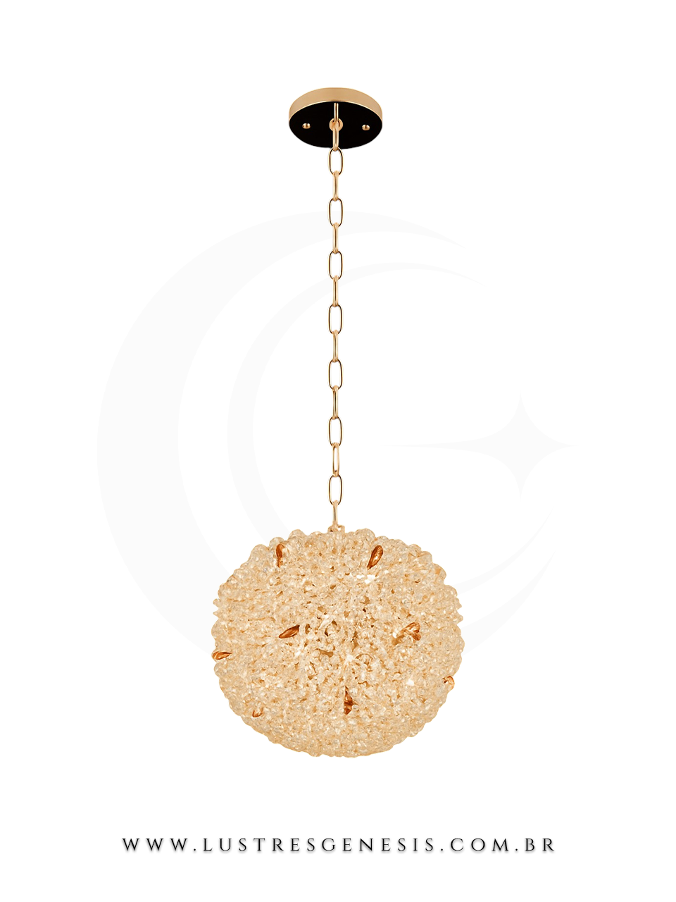 Luminária de teto com design industrial e moderno, com cúpula de cimento e iluminação direcionada.