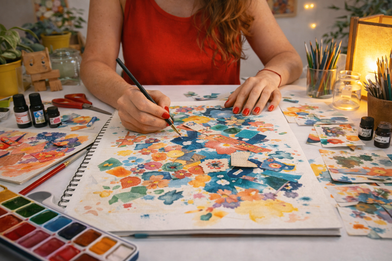 Detalle del proceso creativo