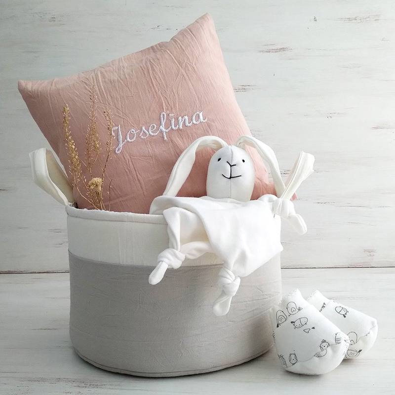 Canasto de nacimiento personalizado Estilo Bebé